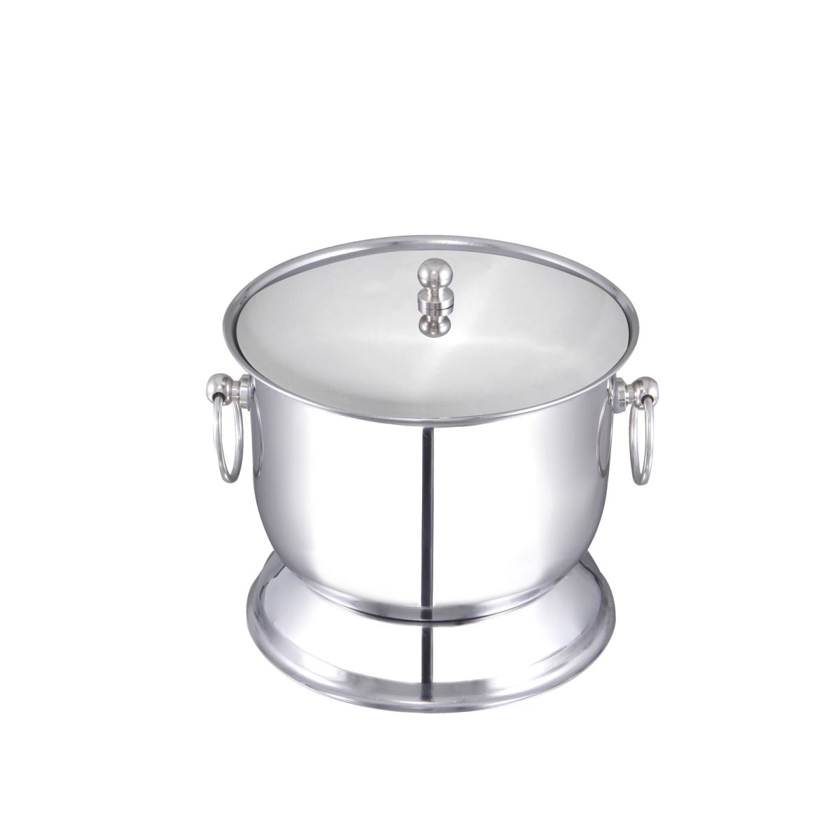Footed Ice Bucket with Lid (insulated)